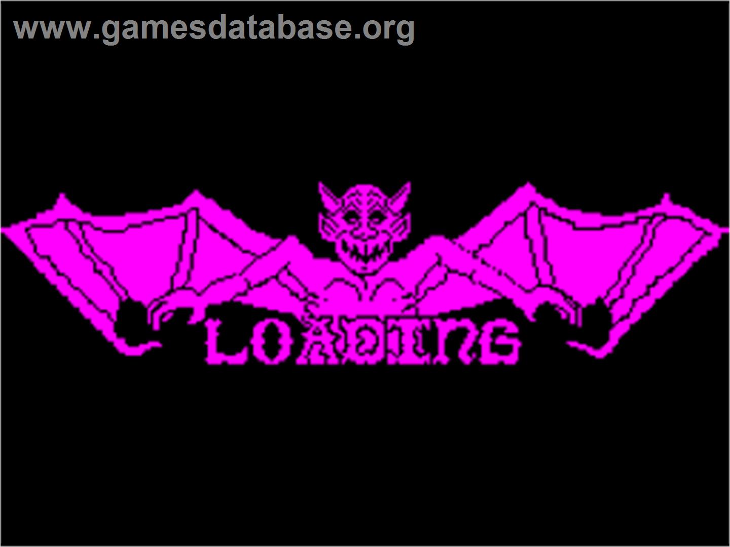 Demonslair - Sinclair ZX Spectrum - Artwork - Title Screen
