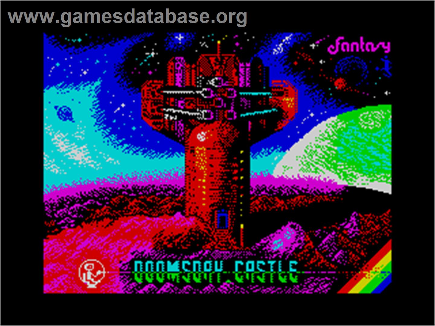 Doomsday Castle - Sinclair ZX Spectrum - Artwork - Title Screen