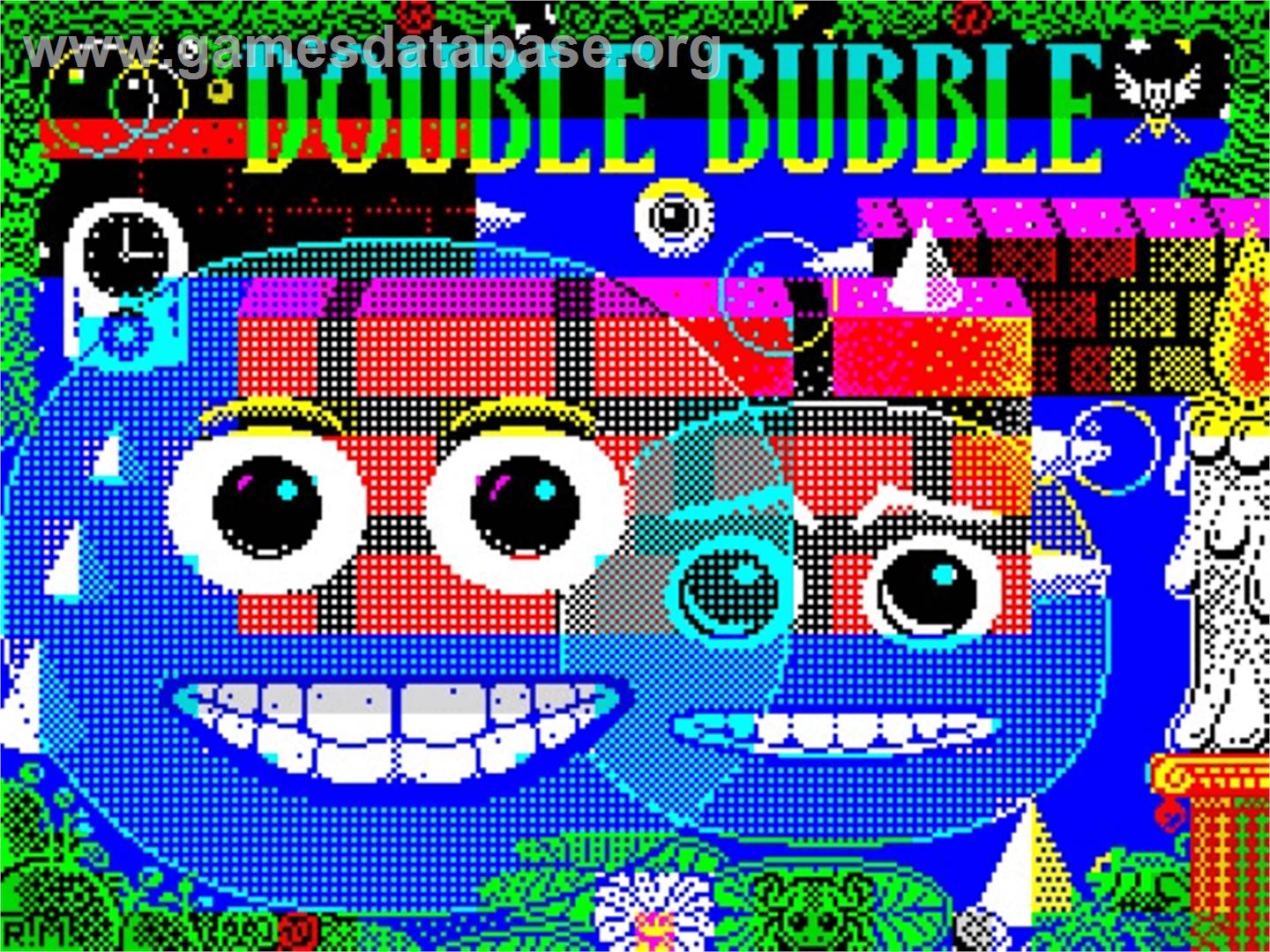 Double Bubble - Sinclair ZX Spectrum - Artwork - Title Screen