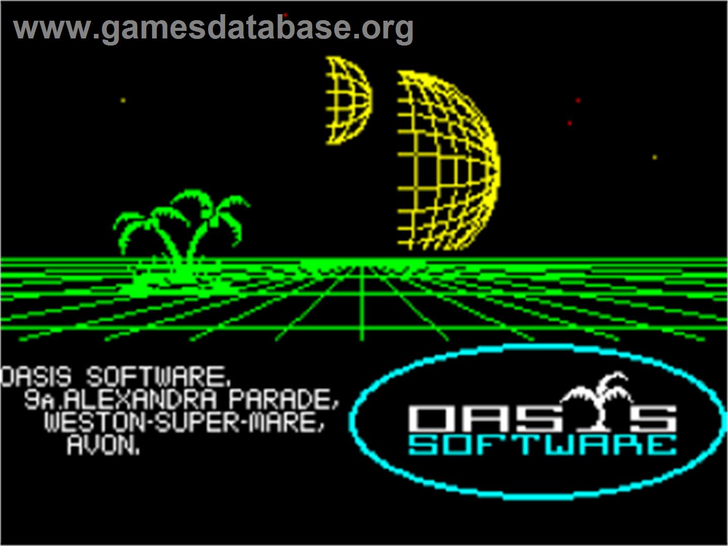 Draughts - Sinclair ZX Spectrum - Artwork - Title Screen