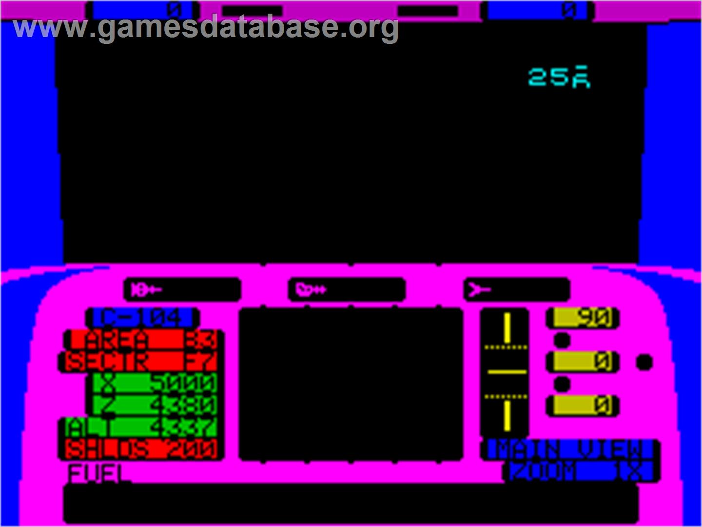 Echelon - Sinclair ZX Spectrum - Artwork - Title Screen