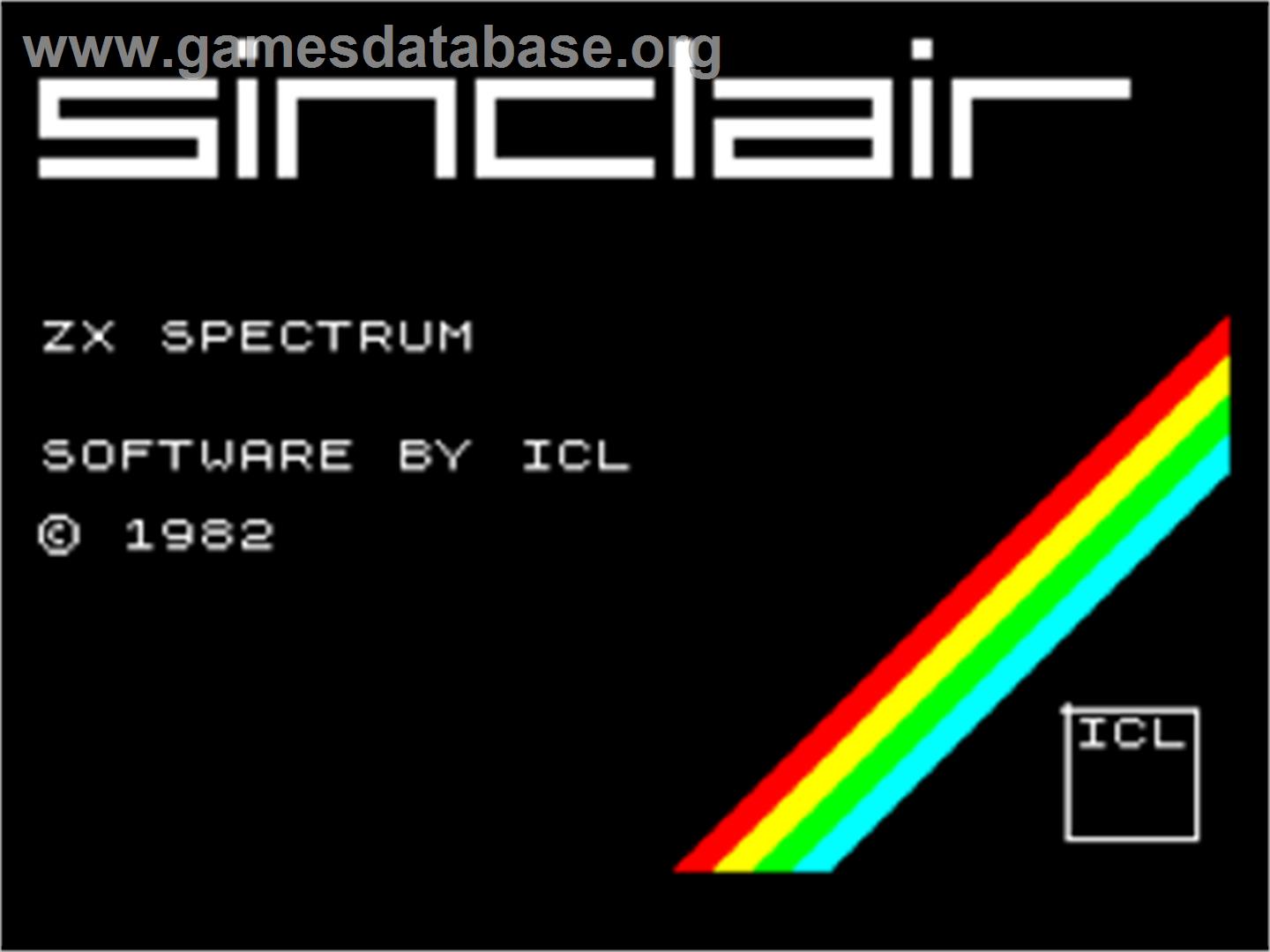 Embassy Assault - Sinclair ZX Spectrum - Artwork - Title Screen