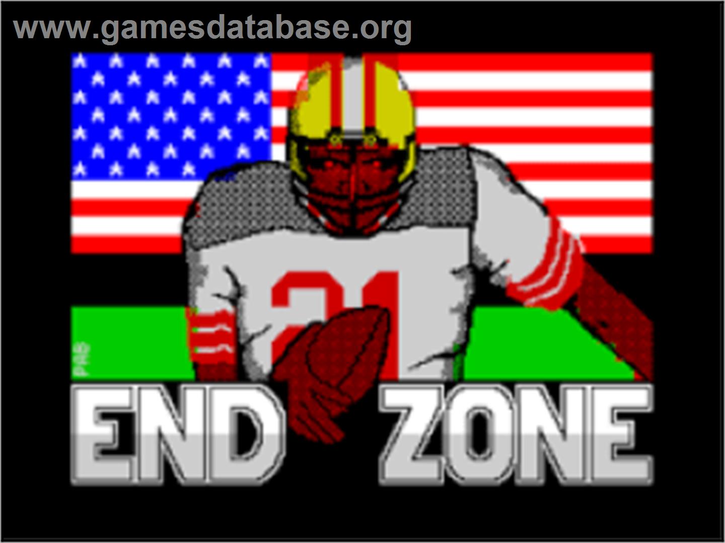 Endzone - Sinclair ZX Spectrum - Artwork - Title Screen