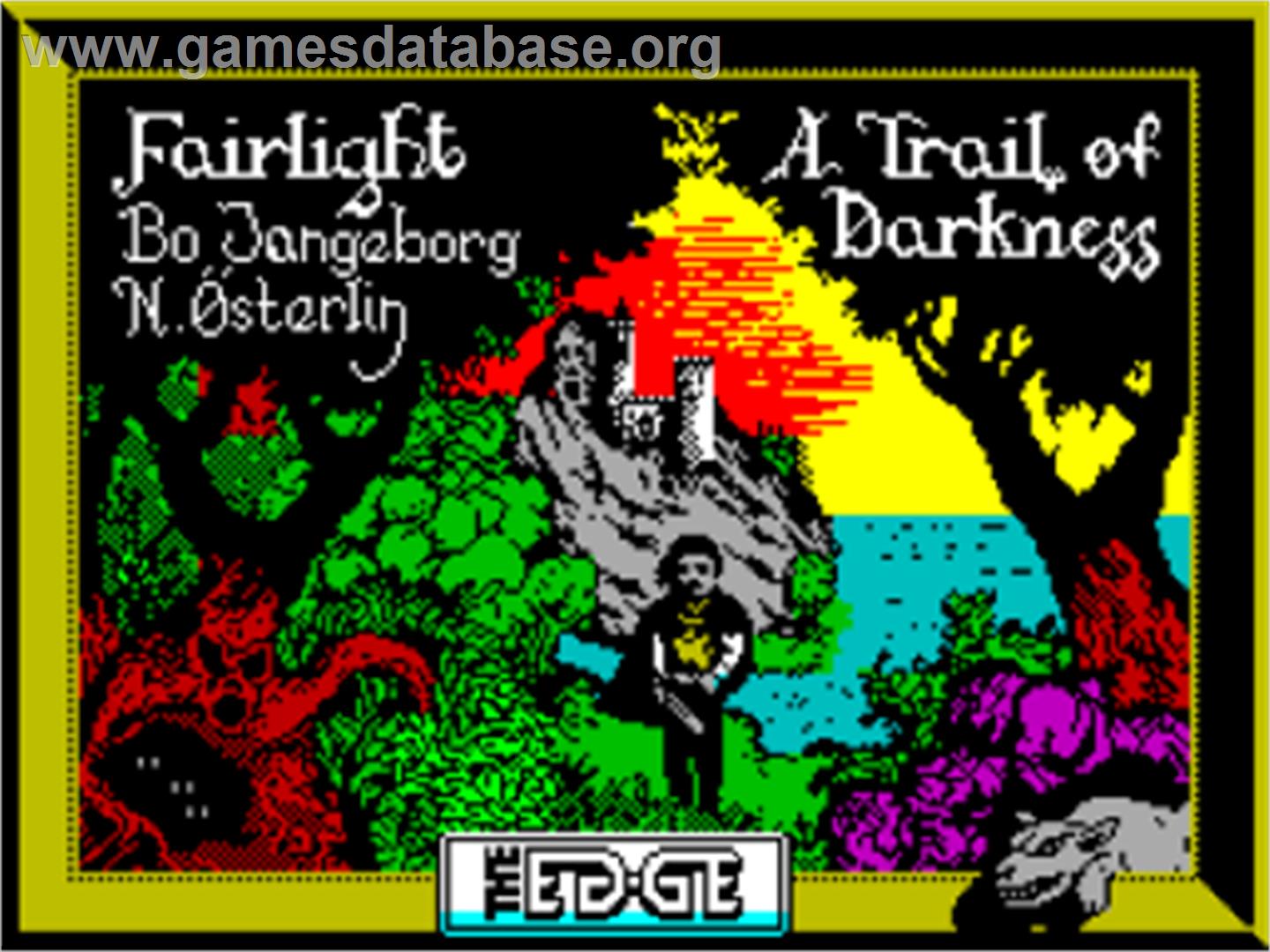 Fairlight 2 - Sinclair ZX Spectrum - Artwork - Title Screen