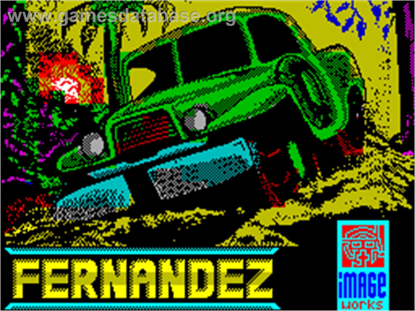 Fernandez Must Die - Sinclair ZX Spectrum - Artwork - Title Screen