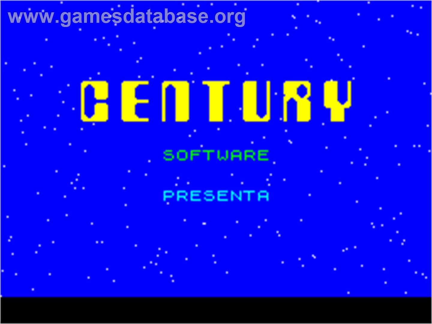 Frenzy - Sinclair ZX Spectrum - Artwork - Title Screen