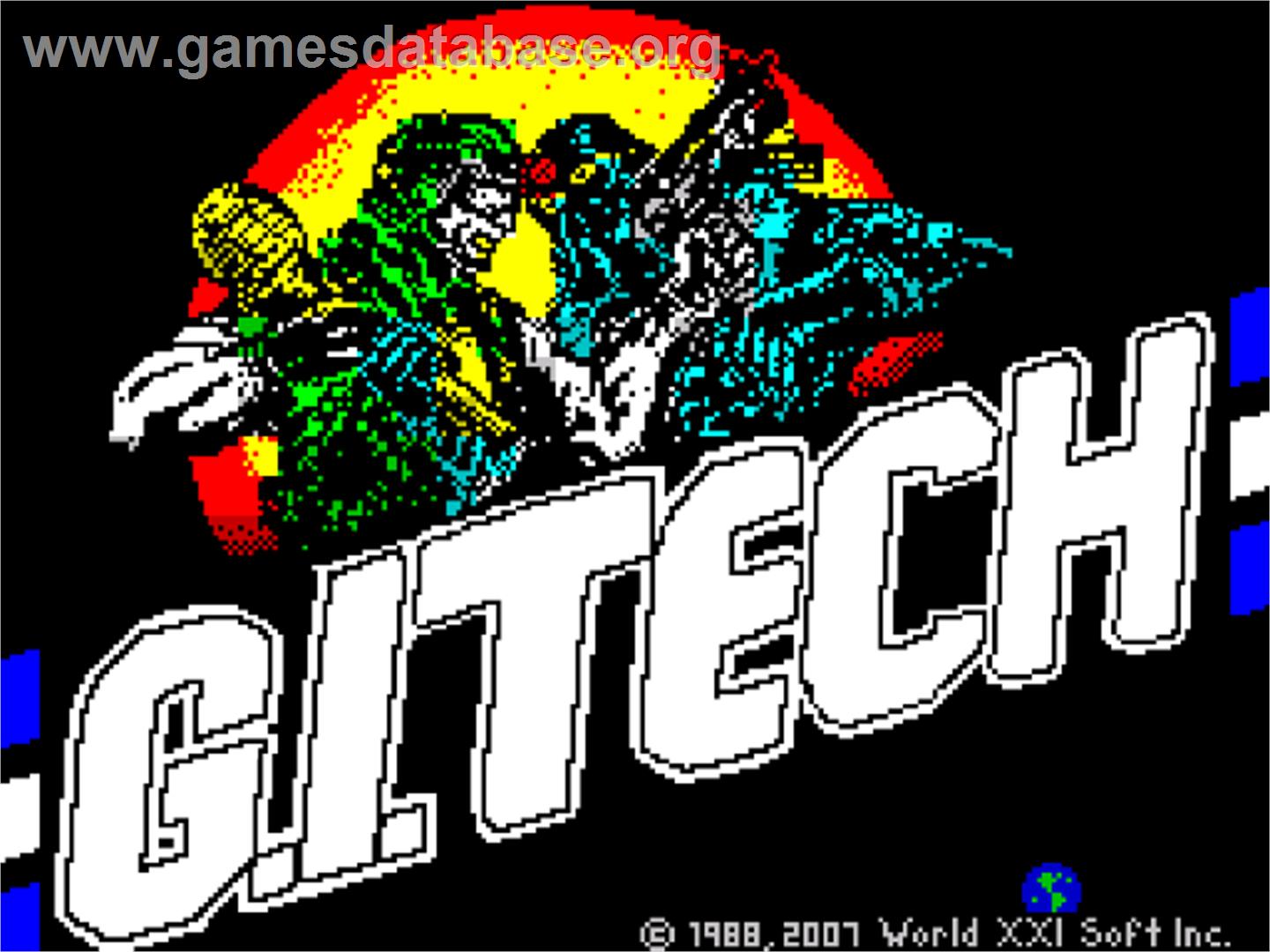 G.i. Tech - Sinclair ZX Spectrum - Artwork - Title Screen