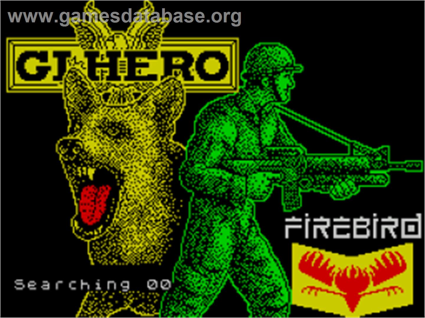 GI Hero - Sinclair ZX Spectrum - Artwork - Title Screen