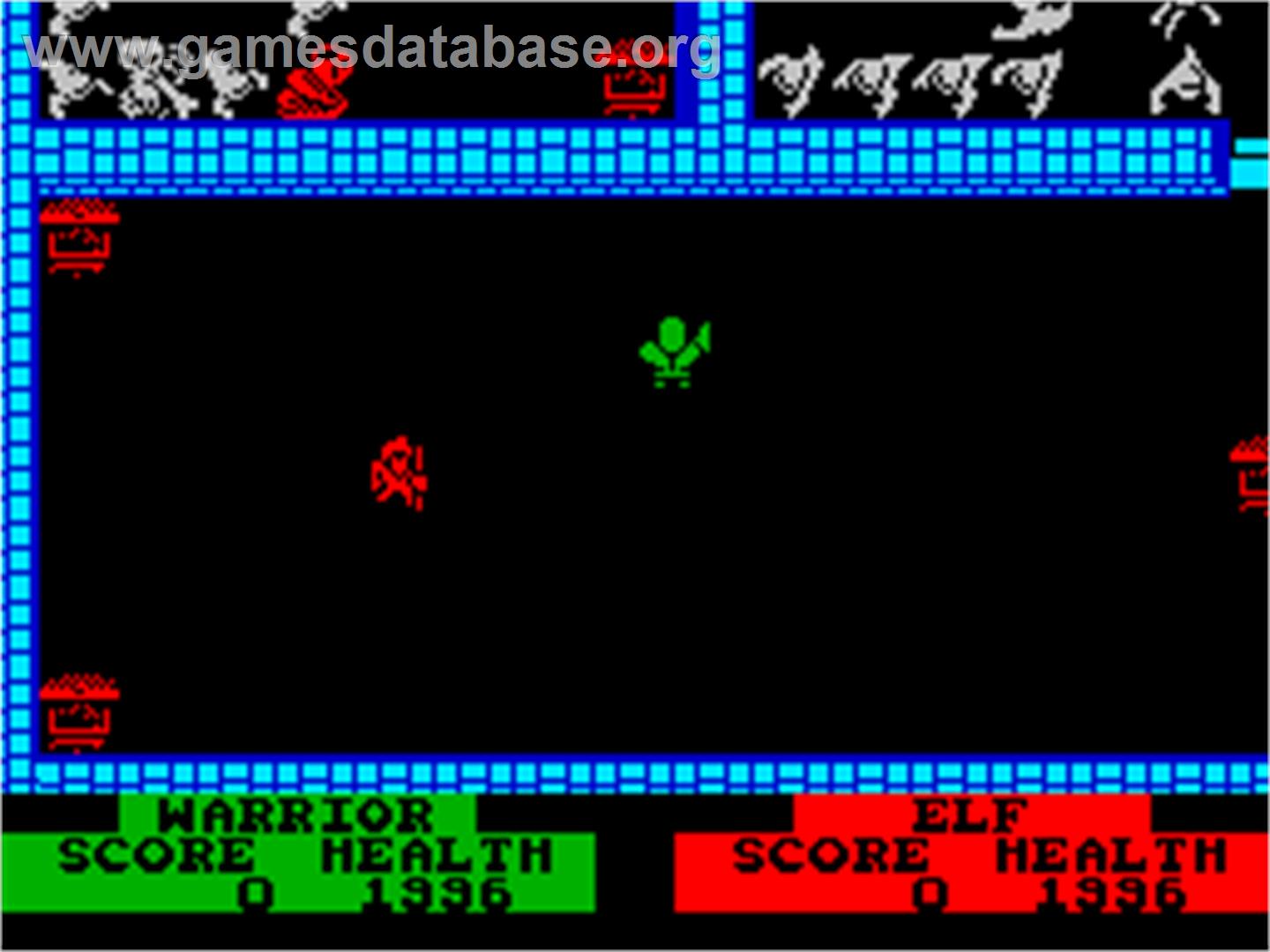 Gauntlet II - Sinclair ZX Spectrum - Artwork - Title Screen