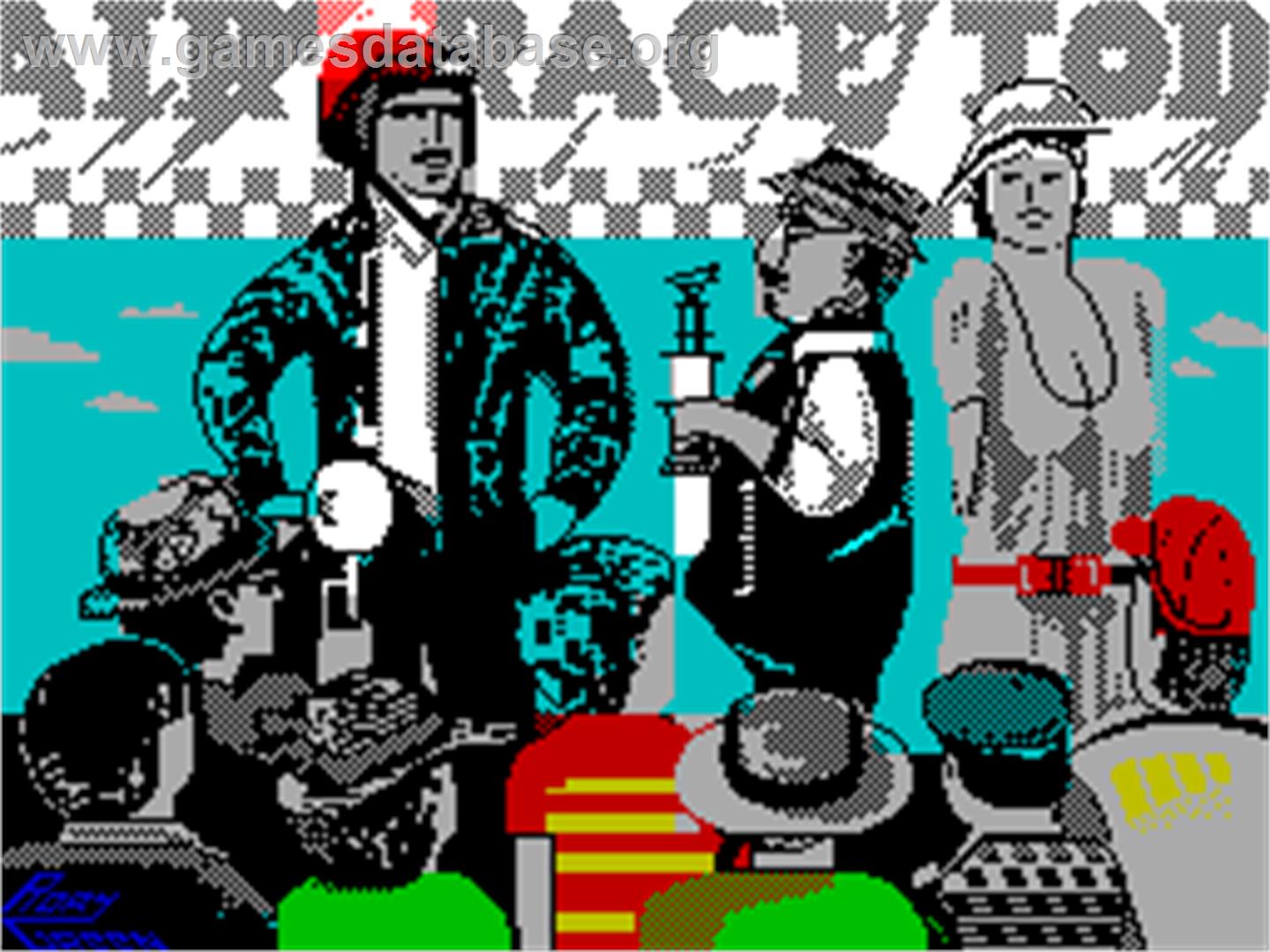 Gee Bee Air Rally - Sinclair ZX Spectrum - Artwork - Title Screen