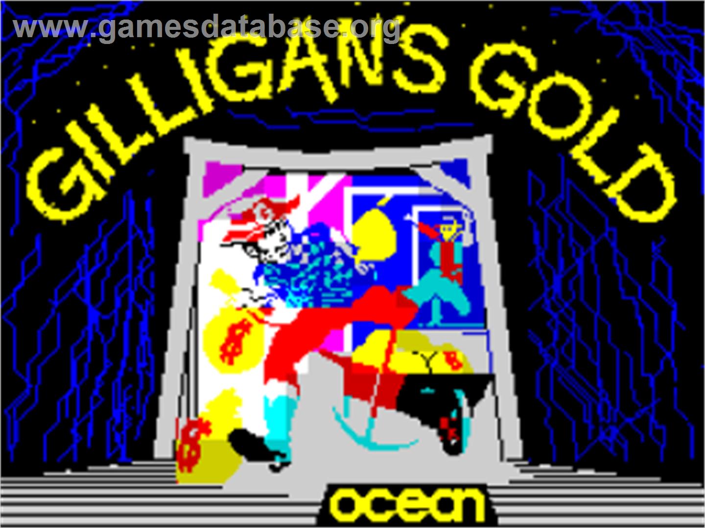 Gilligan's Gold - Sinclair ZX Spectrum - Artwork - Title Screen