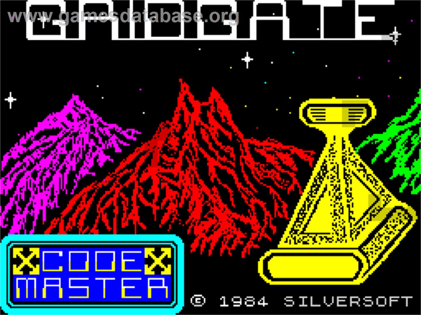 Grid Gate - Sinclair ZX Spectrum - Artwork - Title Screen