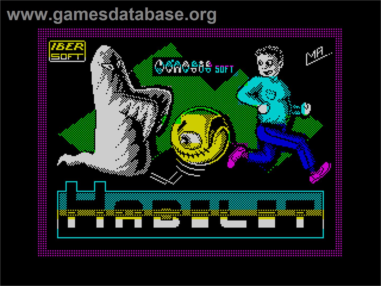 Habilit - Sinclair ZX Spectrum - Artwork - Title Screen