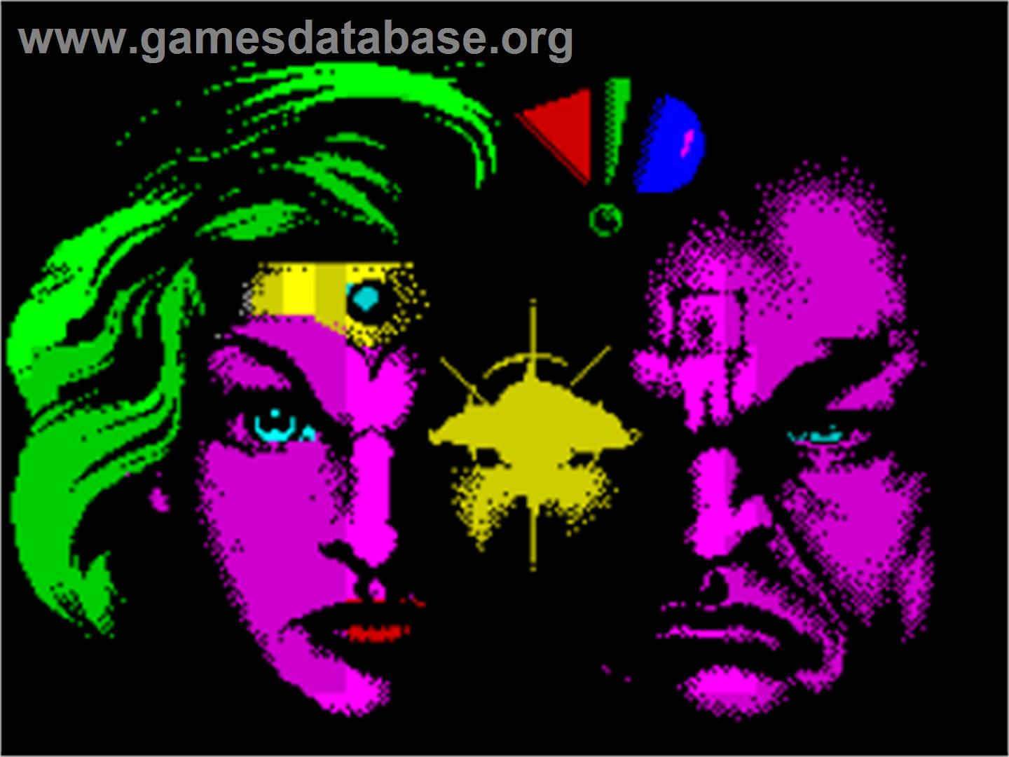 Hammerfist - Sinclair ZX Spectrum - Artwork - Title Screen