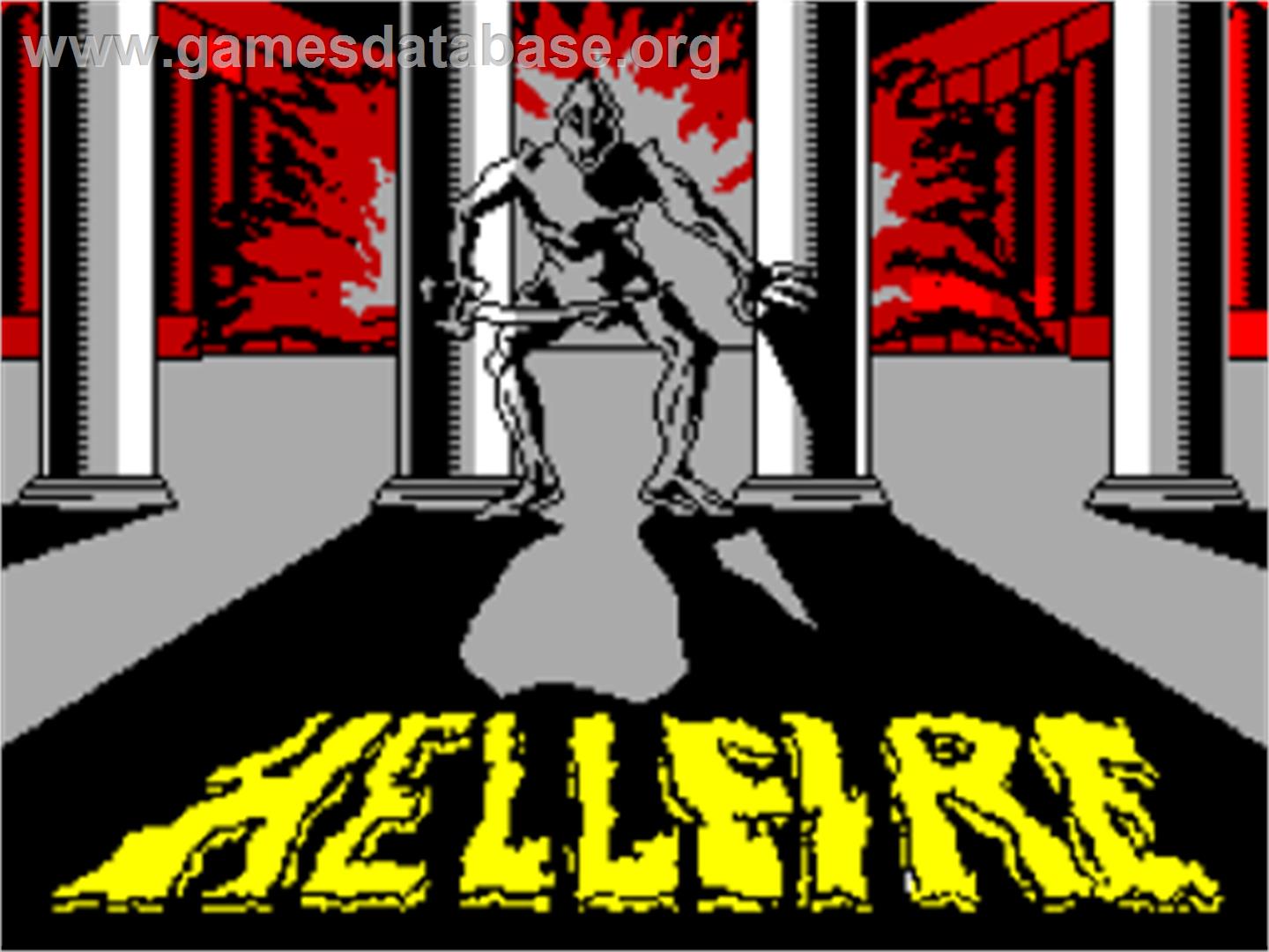 Hellfire - Sinclair ZX Spectrum - Artwork - Title Screen