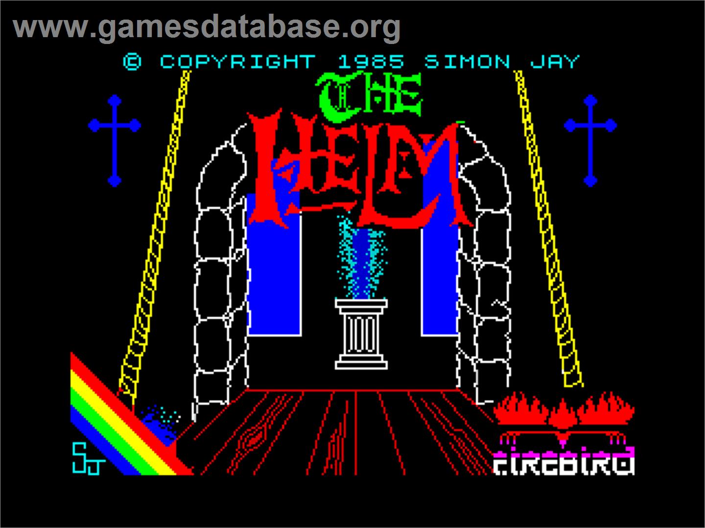 Helm, The - Sinclair ZX Spectrum - Artwork - Title Screen