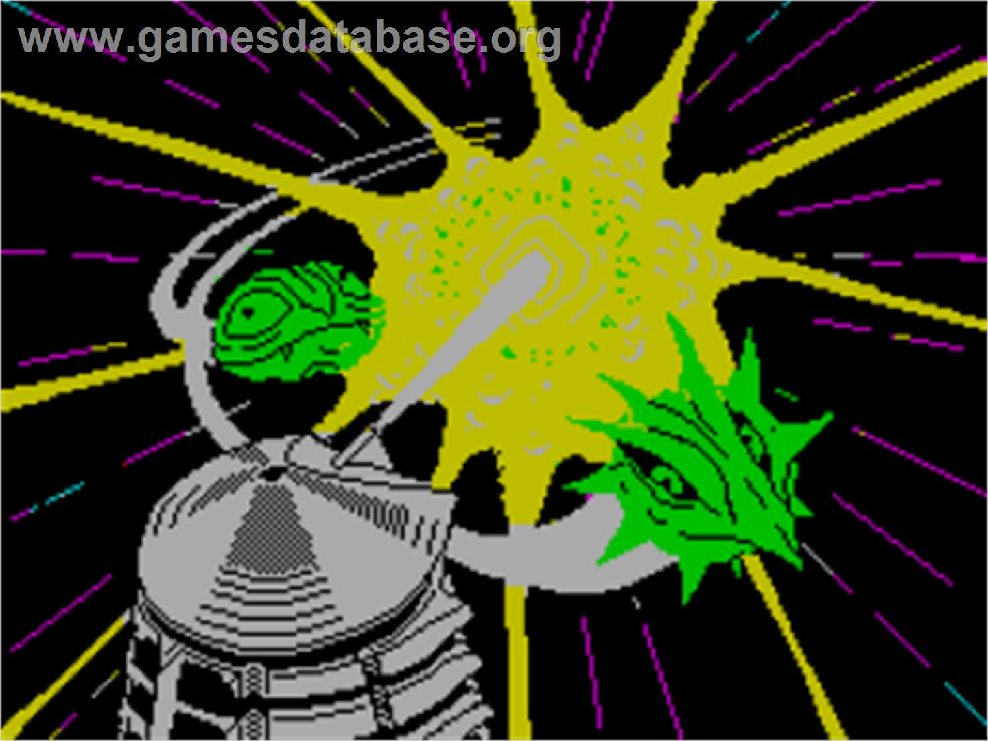 Highway Encounter - Sinclair ZX Spectrum - Artwork - Title Screen