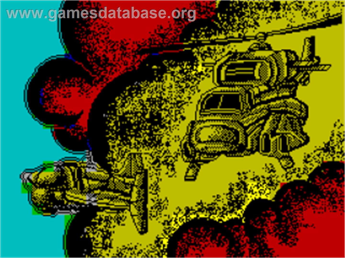 Hypsys - Sinclair ZX Spectrum - Artwork - Title Screen
