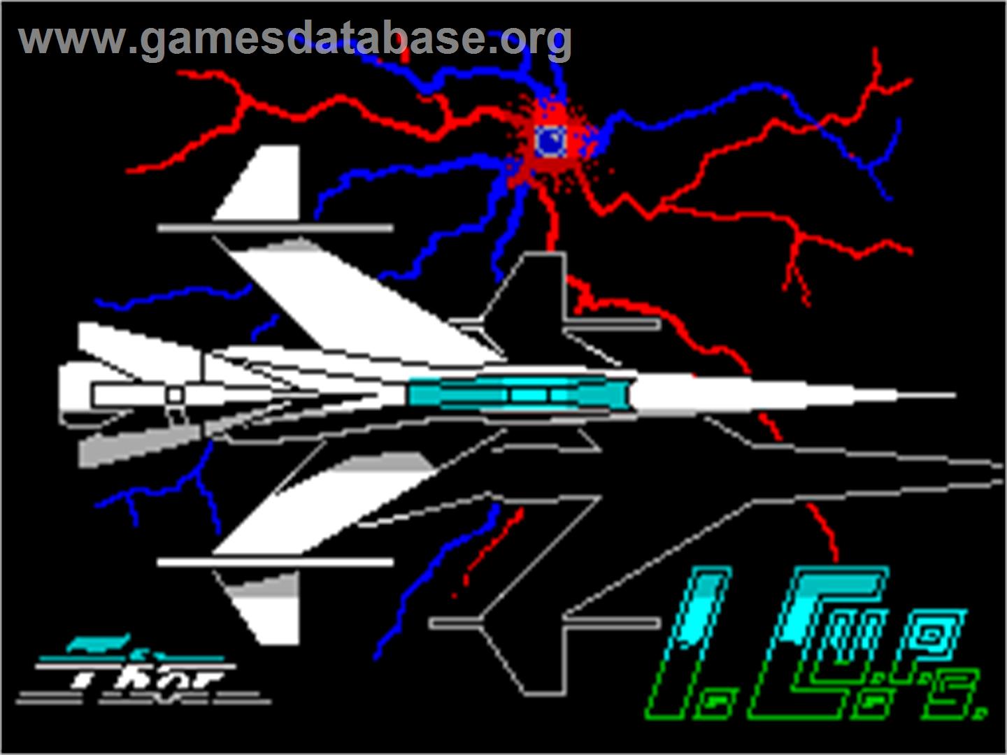 I.C.U.P.S. - Sinclair ZX Spectrum - Artwork - Title Screen