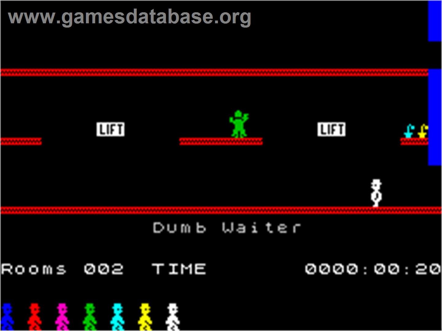 Jet Set Willy II: The Final Frontier - Sinclair ZX Spectrum - Artwork - Title Screen