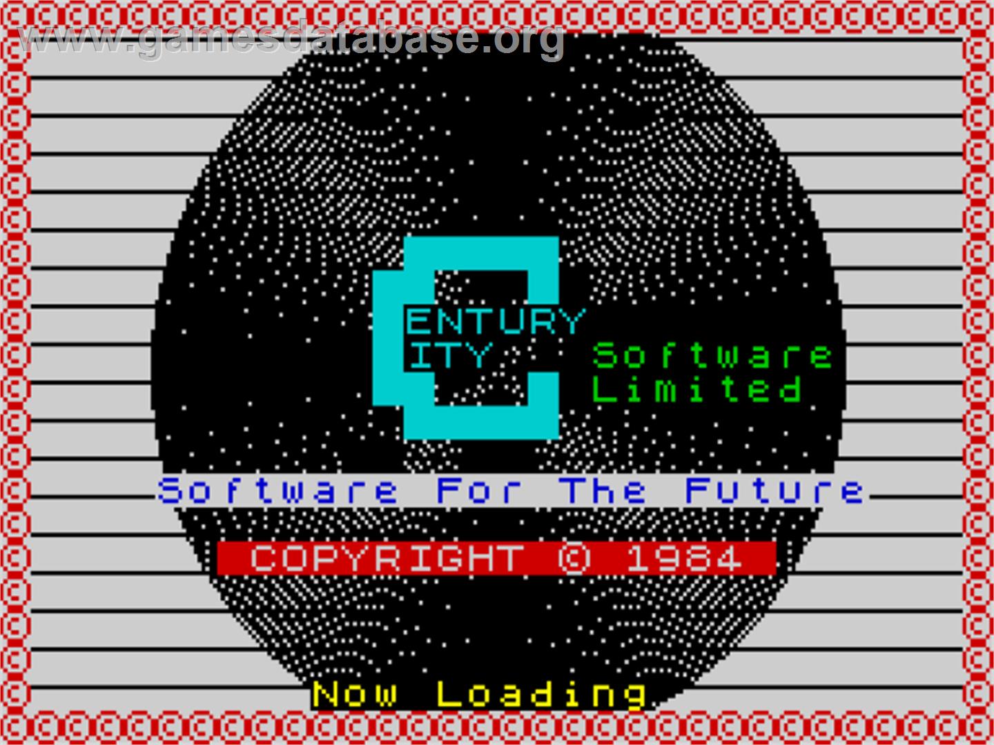 Laser Lord - Sinclair ZX Spectrum - Artwork - Title Screen