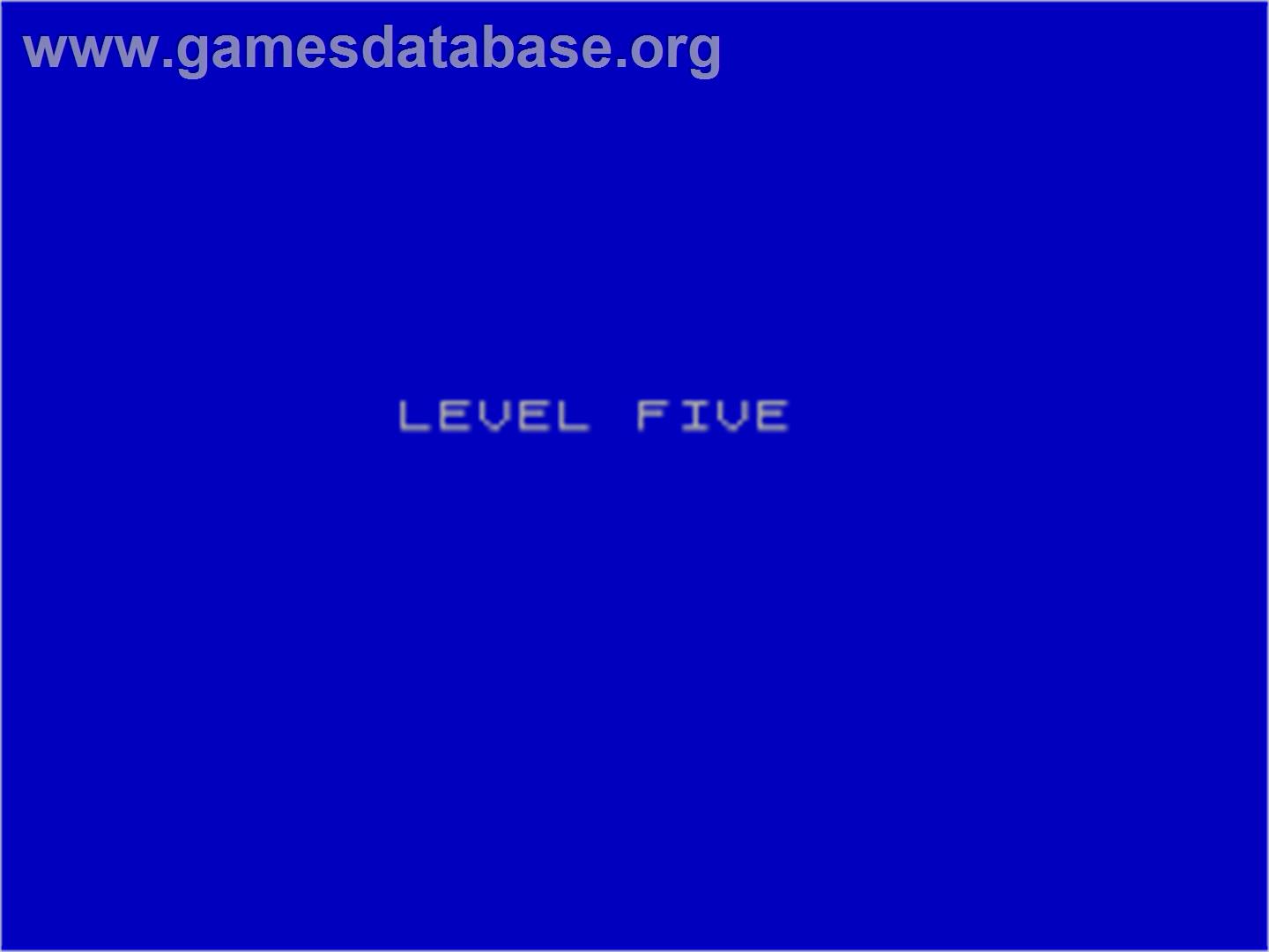 Level 5 - Sinclair ZX Spectrum - Artwork - Title Screen
