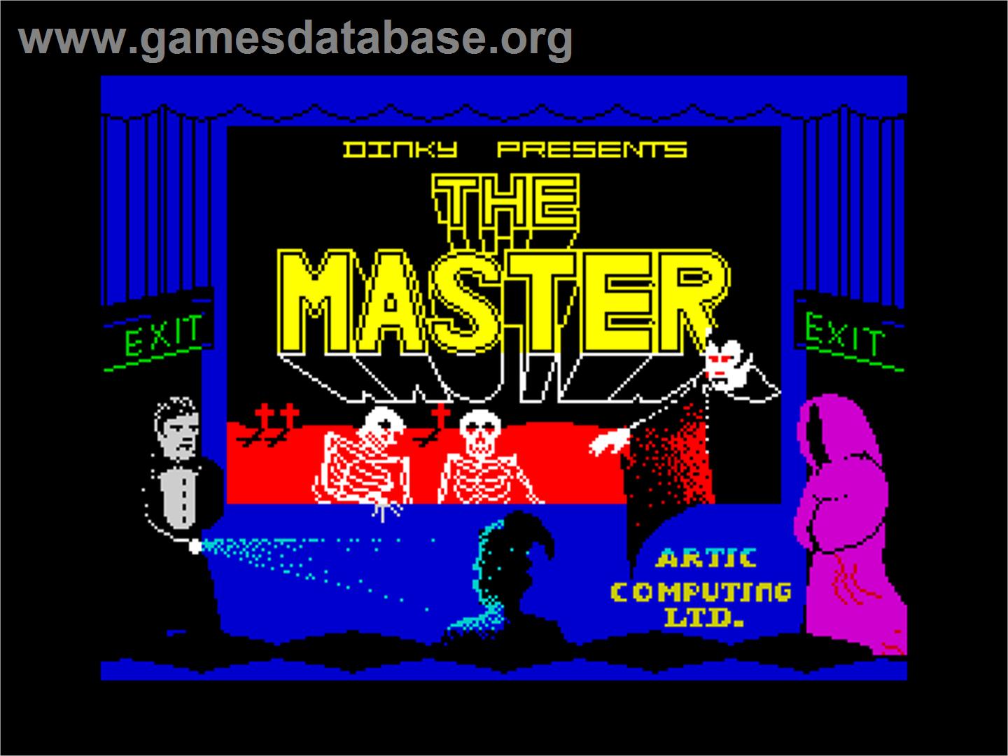 Master, The - Sinclair ZX Spectrum - Artwork - Title Screen