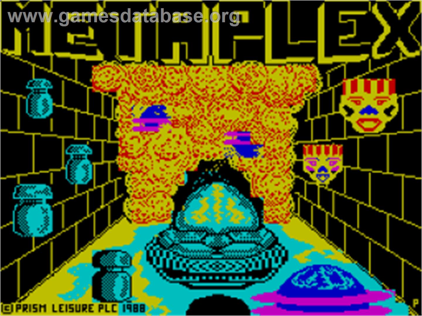 Metaplex - Sinclair ZX Spectrum - Artwork - Title Screen