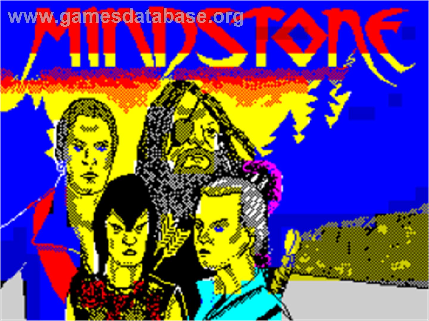 Mindstone - Sinclair ZX Spectrum - Artwork - Title Screen