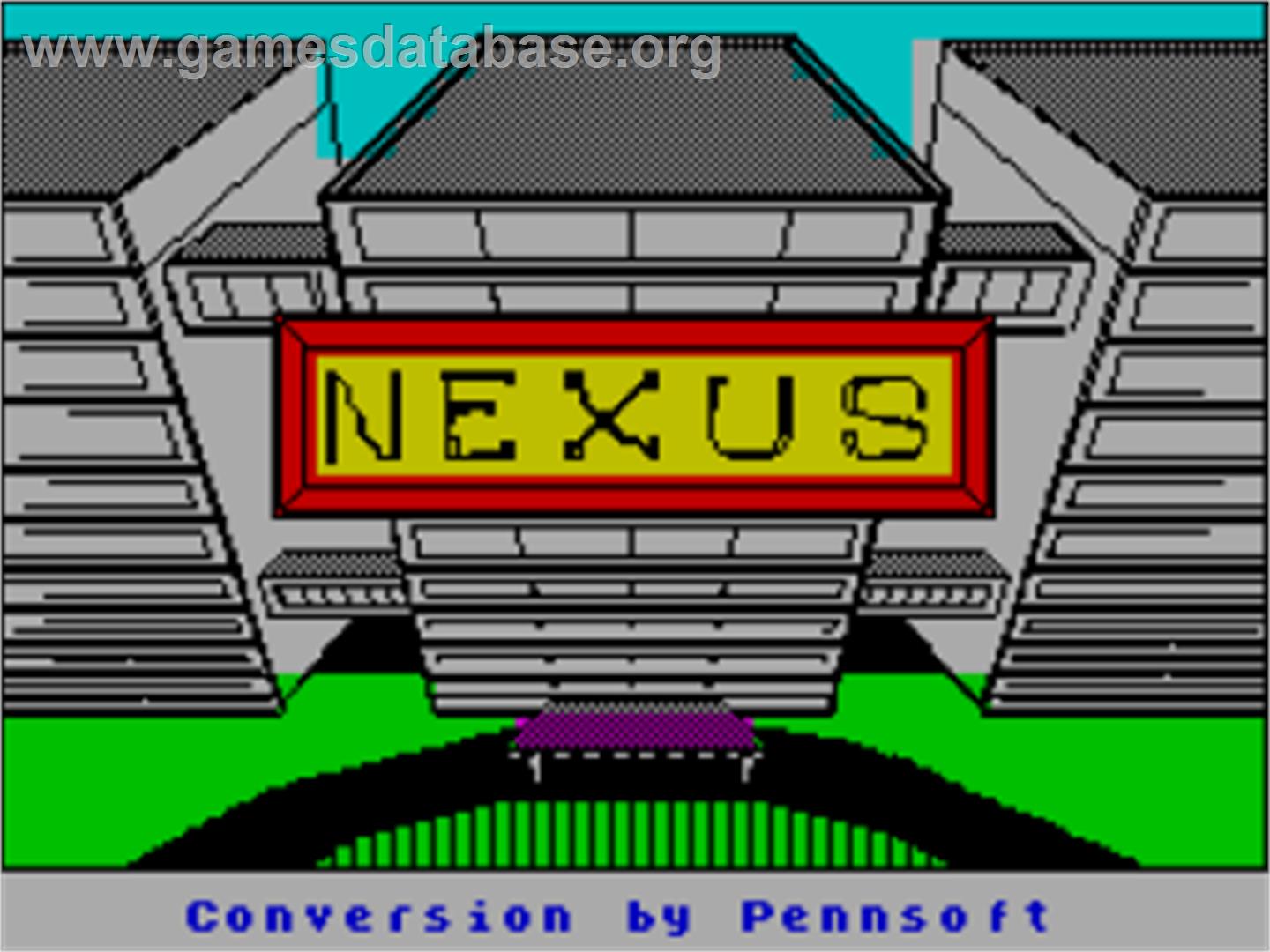 N.E.X.U.S. - Sinclair ZX Spectrum - Artwork - Title Screen