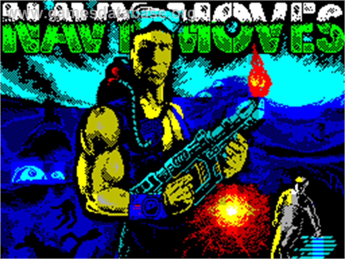 Navy Moves - Sinclair ZX Spectrum - Artwork - Title Screen