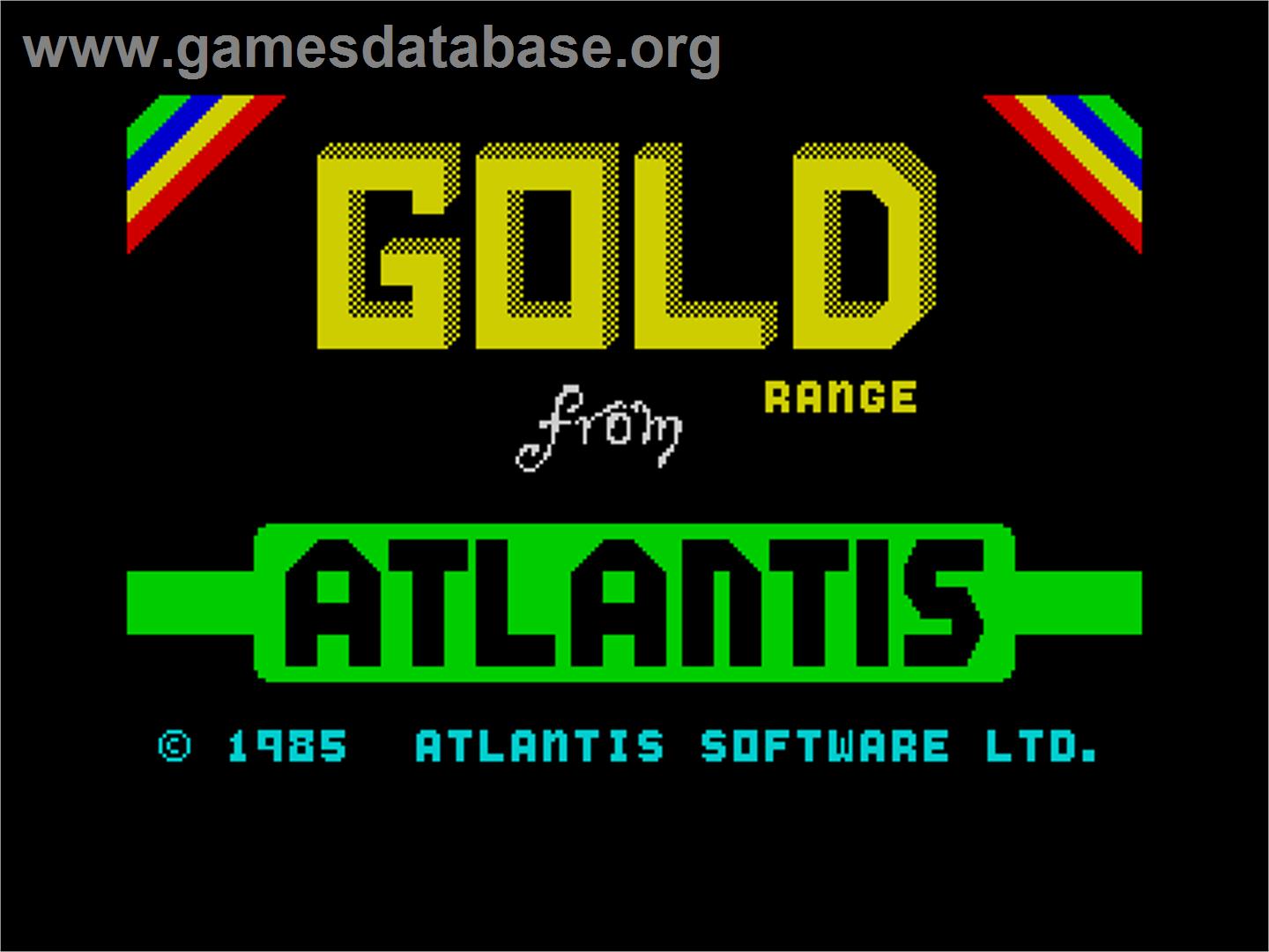 Nicotine Nightmare - Sinclair ZX Spectrum - Artwork - Title Screen