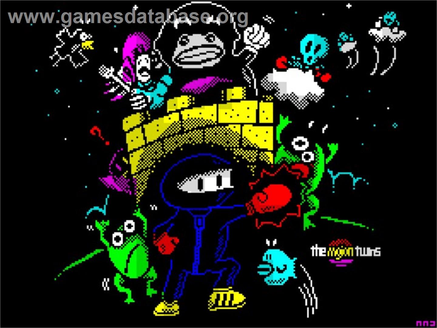 Ninjajar! - Sinclair ZX Spectrum - Artwork - Title Screen