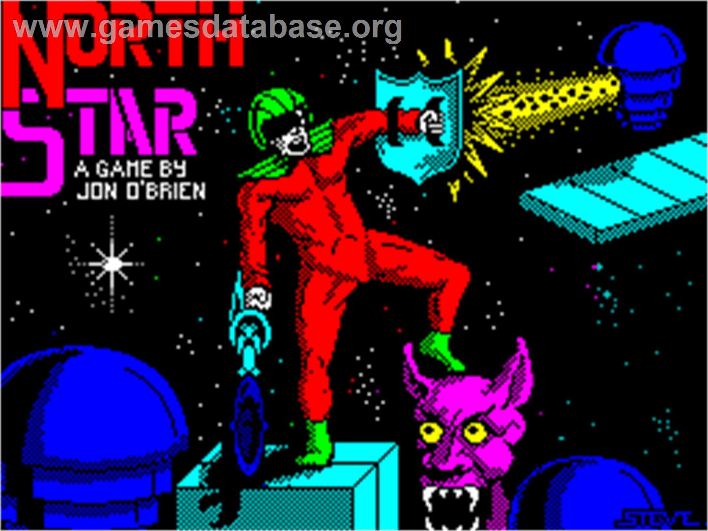 NorthStar - Sinclair ZX Spectrum - Artwork - Title Screen