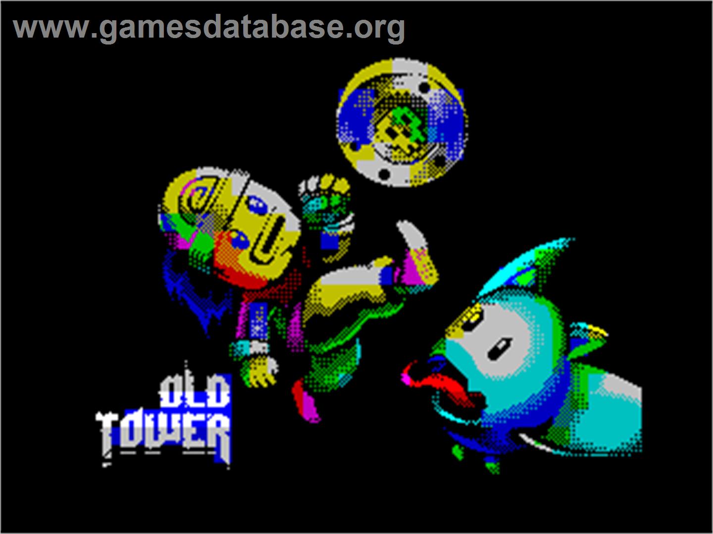 Old Tower - Sinclair ZX Spectrum - Artwork - Title Screen