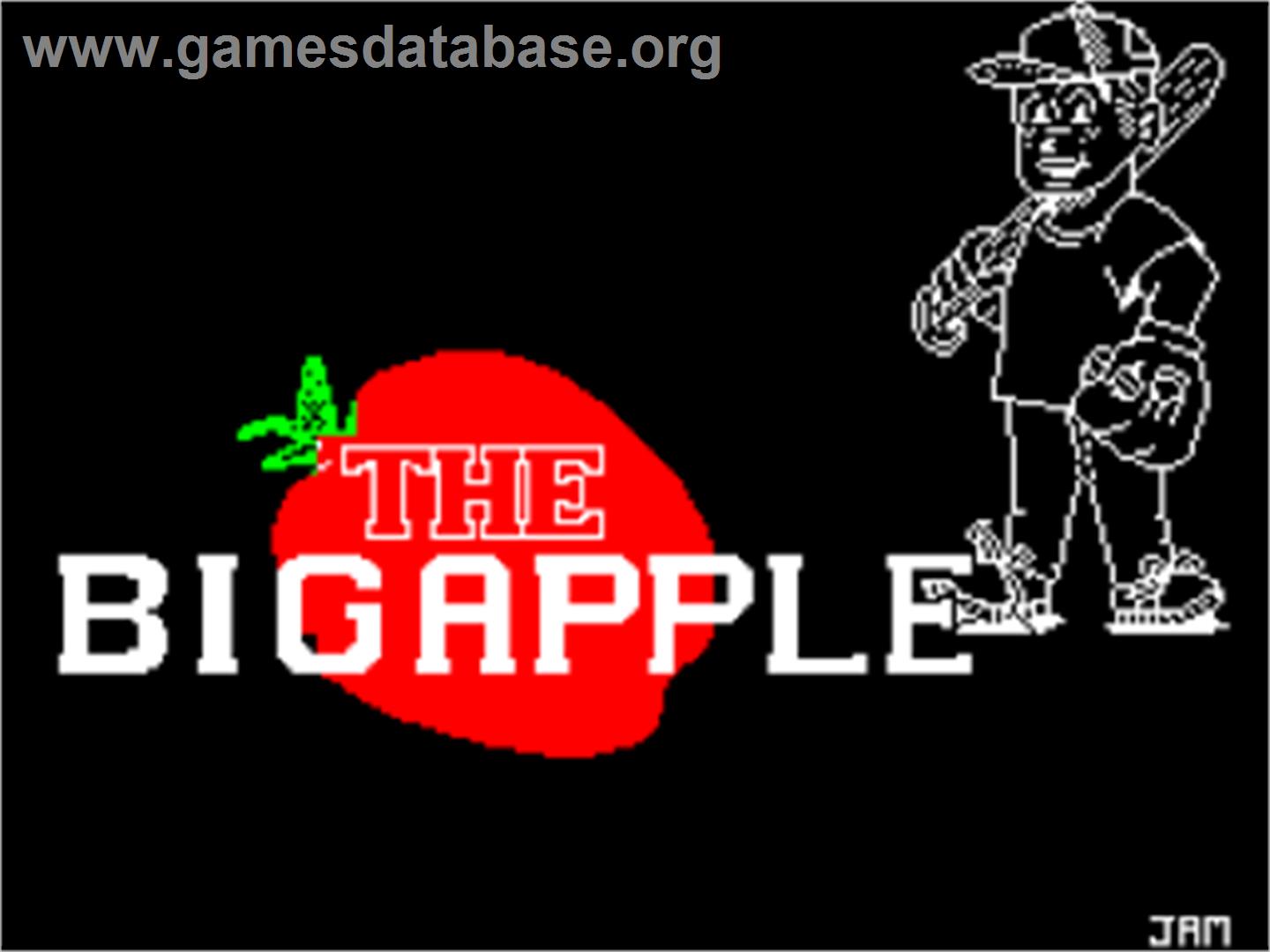 Oops - Sinclair ZX Spectrum - Artwork - Title Screen