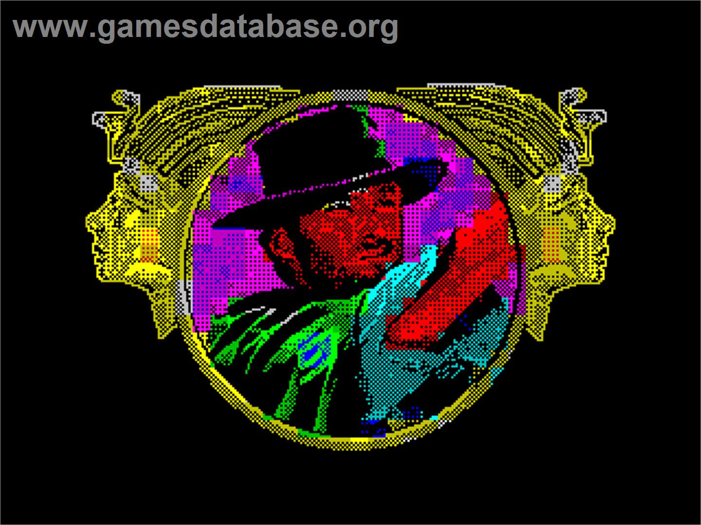 Pedro V Krajine Pyramid - Sinclair ZX Spectrum - Artwork - Title Screen