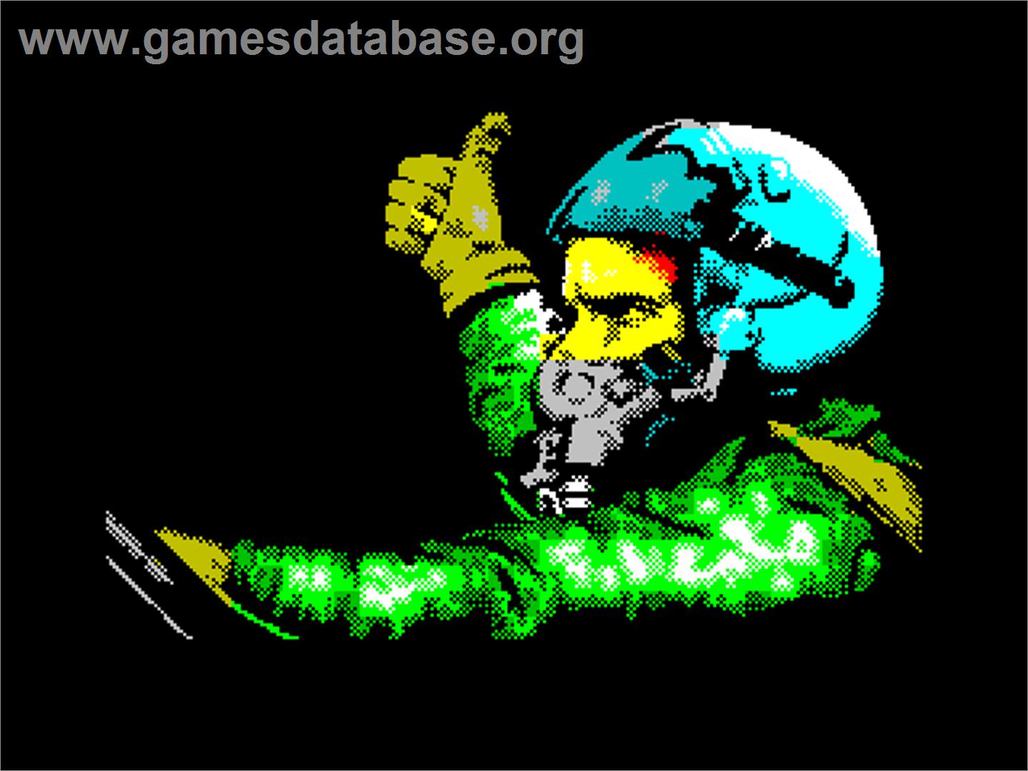 Phantom F4 - Sinclair ZX Spectrum - Artwork - Title Screen