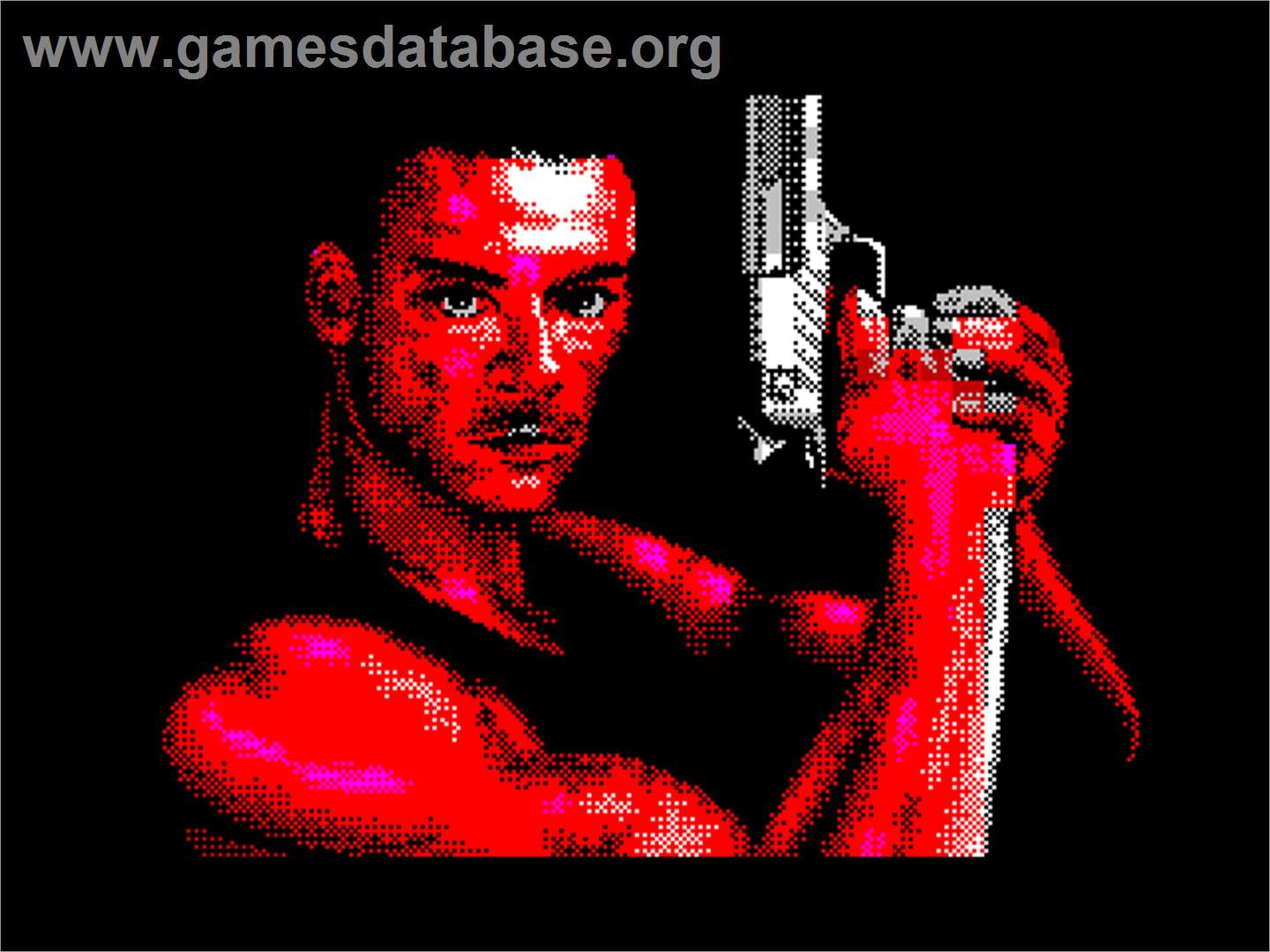 Phantom F4 2 - Sinclair ZX Spectrum - Artwork - Title Screen