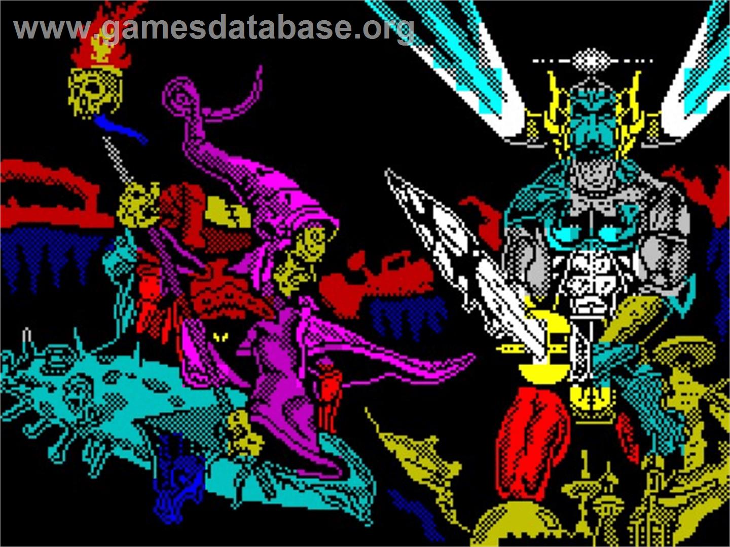 Power Magic - Sinclair ZX Spectrum - Artwork - Title Screen