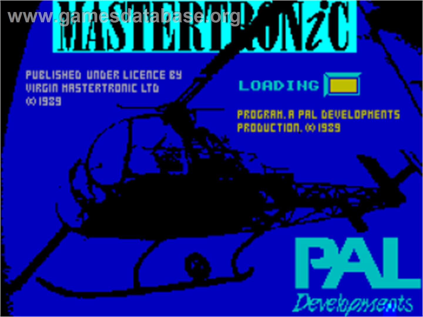 Protector - Sinclair ZX Spectrum - Artwork - Title Screen