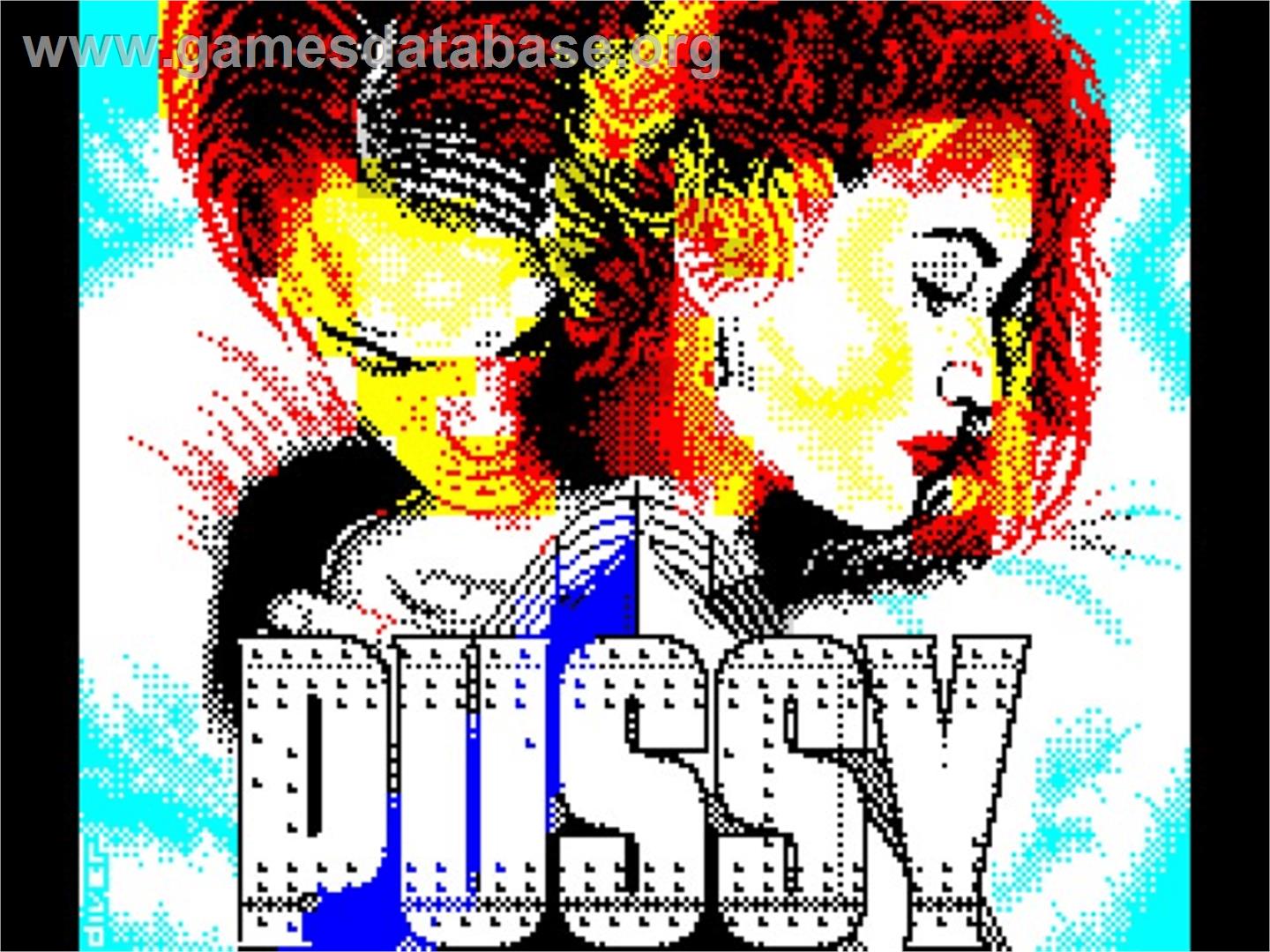 Pussy - Love Story From Titanic - Sinclair ZX Spectrum - Artwork - Title Screen