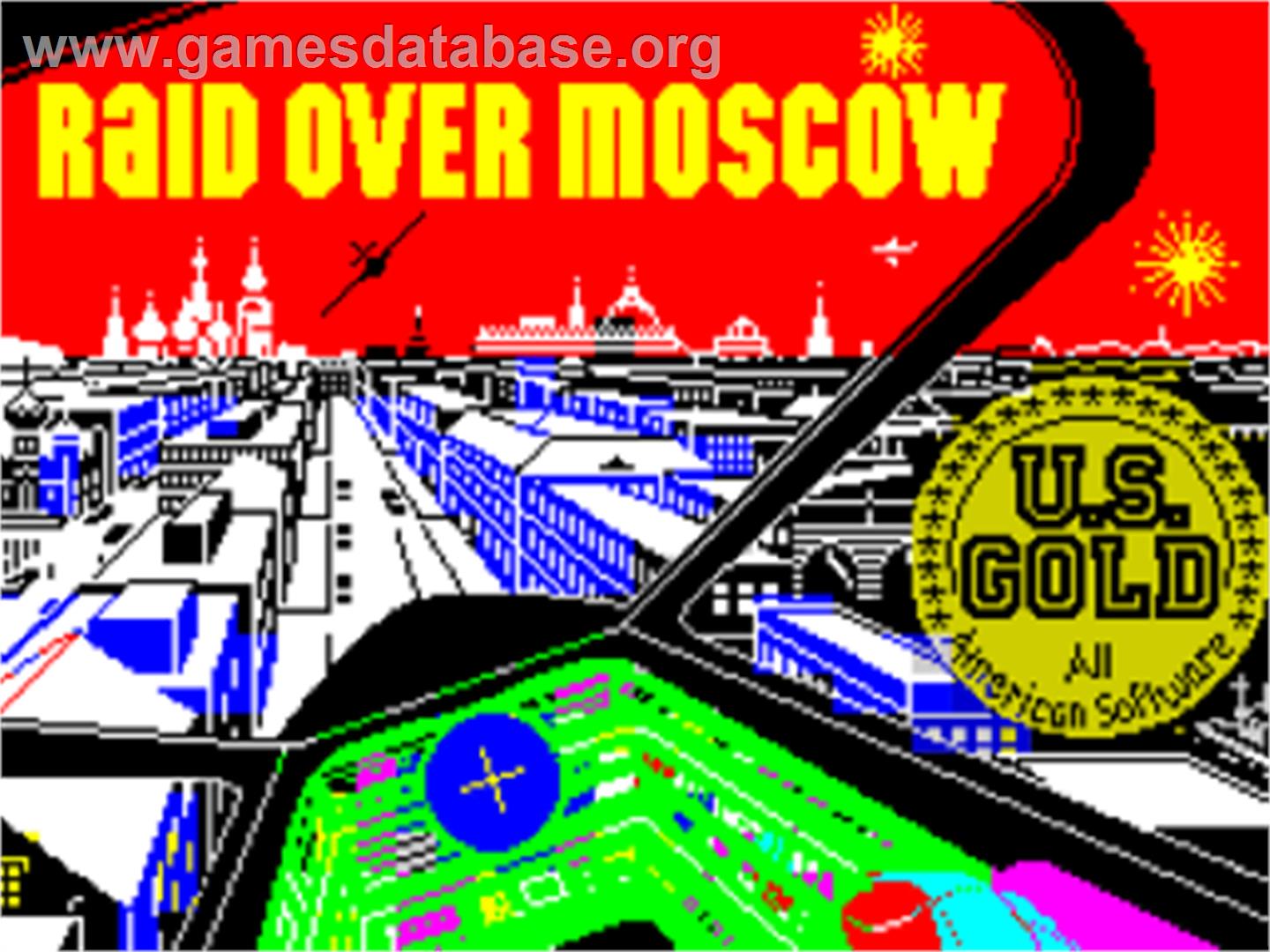 Raid Over Moscow - Sinclair ZX Spectrum - Artwork - Title Screen