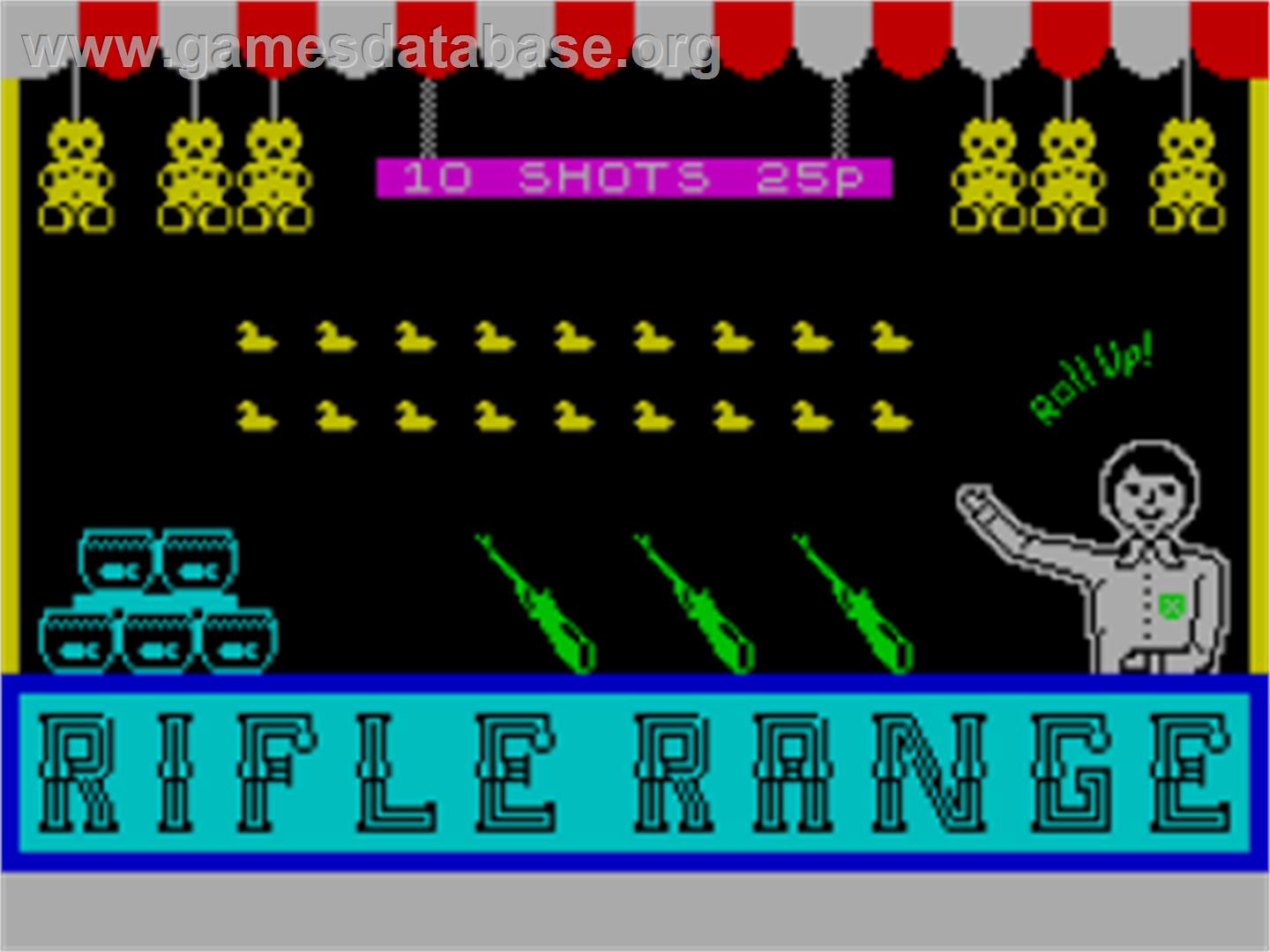 Rifle Range - Sinclair ZX Spectrum - Artwork - Title Screen