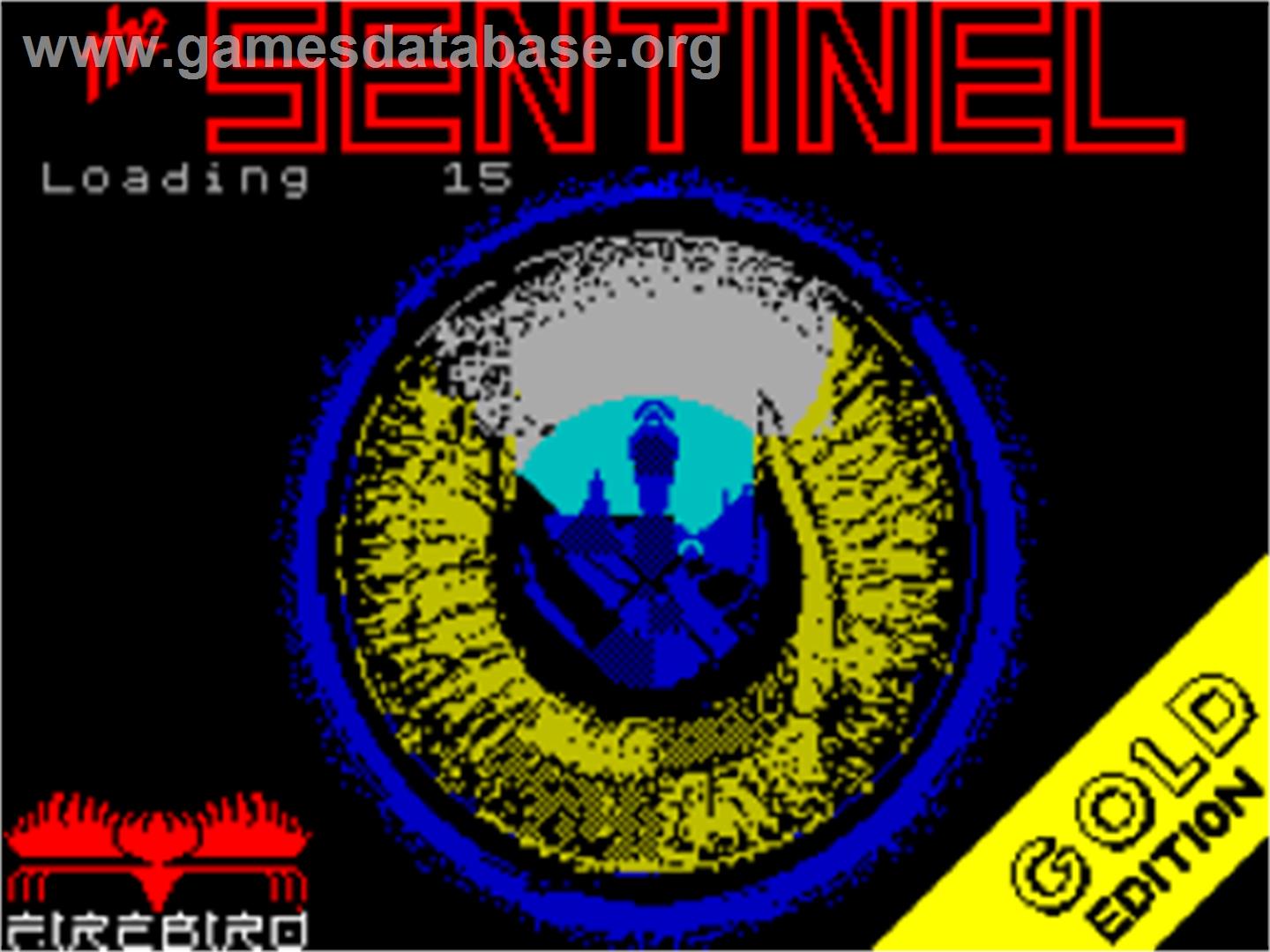 Sentinel - Sinclair ZX Spectrum - Artwork - Title Screen