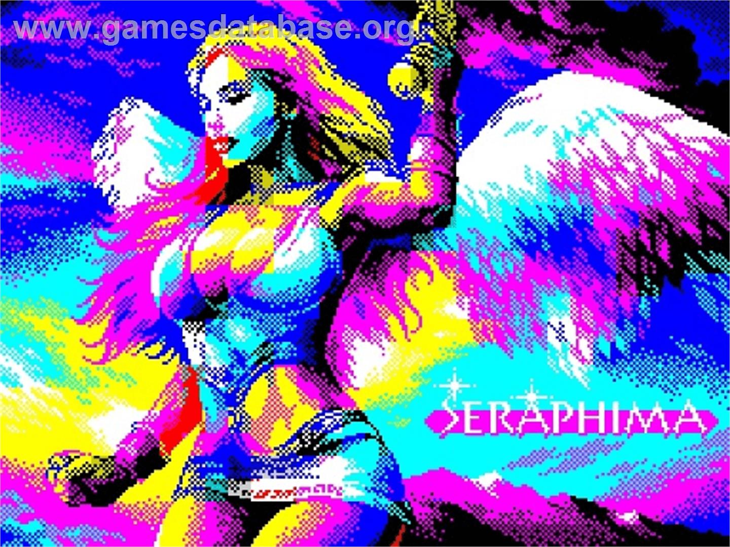 Seraphima - Sinclair ZX Spectrum - Artwork - Title Screen