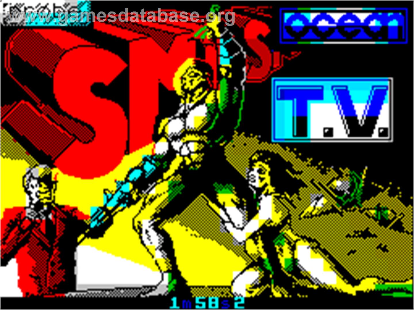 Smash T.V. - Sinclair ZX Spectrum - Artwork - Title Screen