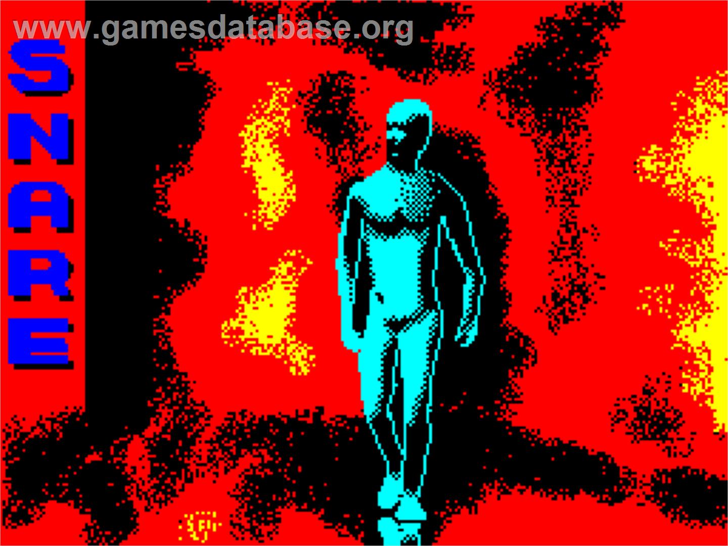 Snare - Sinclair ZX Spectrum - Artwork - Title Screen
