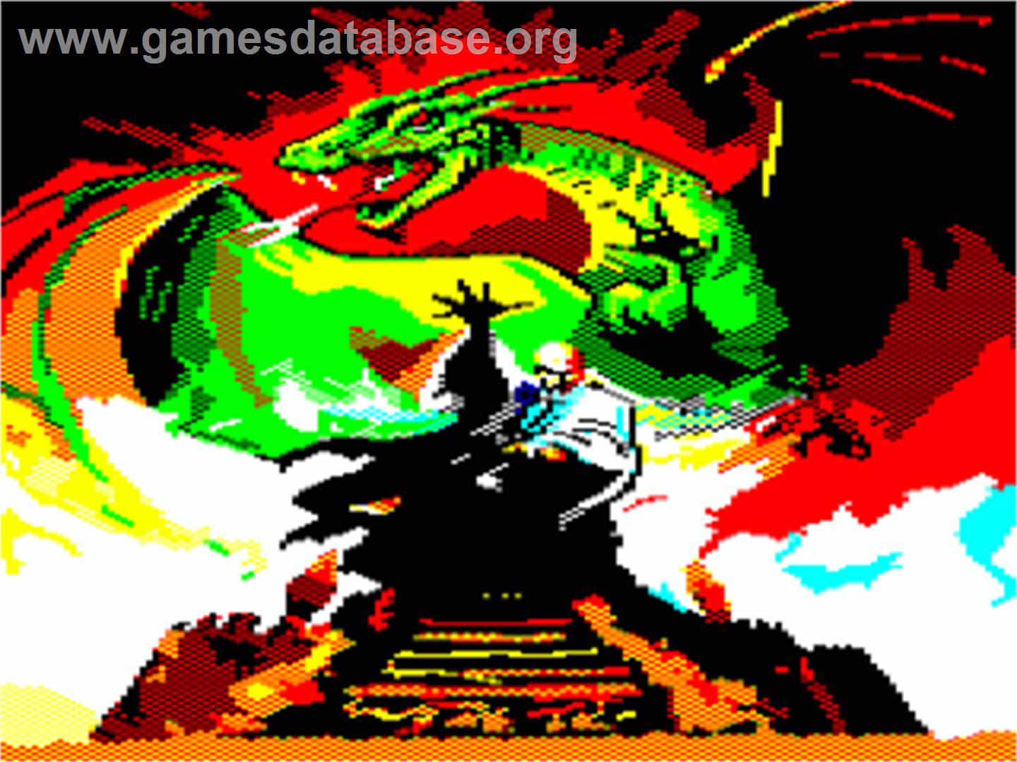 Sorcerer of Claymorgue Castle - Sinclair ZX Spectrum - Artwork - Title Screen