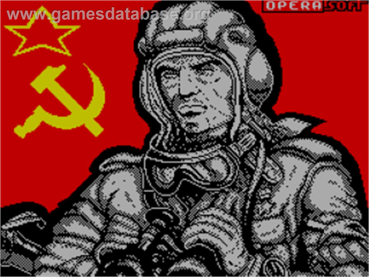 Soviet - Sinclair ZX Spectrum - Artwork - Title Screen